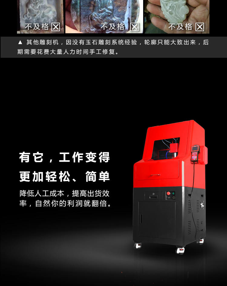 翡翠雕刻机报价